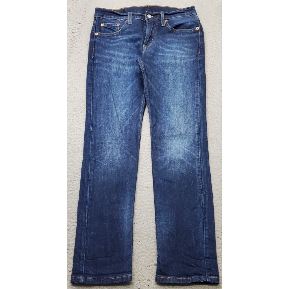 Levi's 511 Jeans Men 30x30 Blue Denim Red Tab Modern Slim Fit Stretch Streetwear